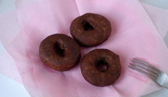 шоколадные пончики