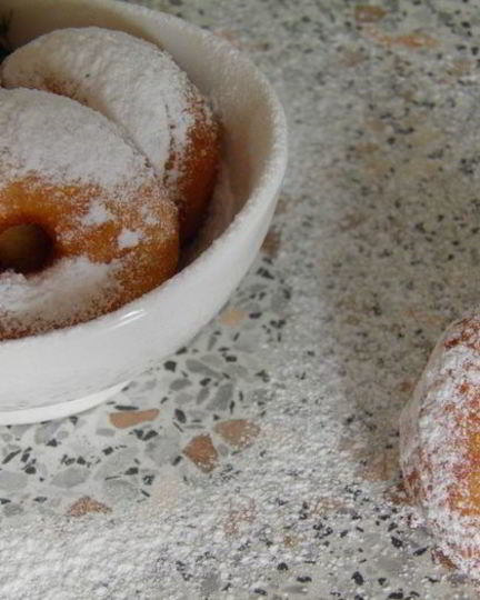 Рецепт творожных пончиков-бубликов