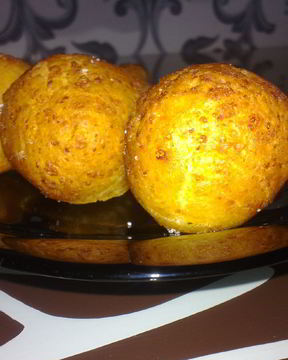 Творожные пончики в масле