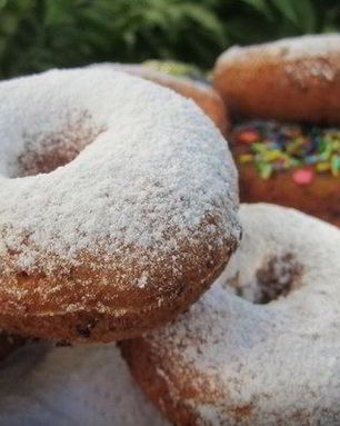 Творожные пончики