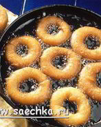 Яблочные пончики