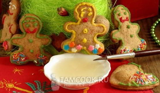 глазурь для пряников