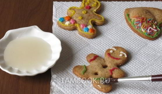 глазурь для пряников