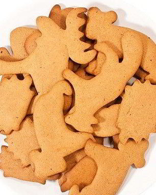 Имбирные пряники с медом и молоком