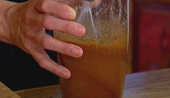 коврижка с кунжутом и имбирем