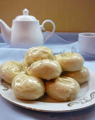 Мятные пряники с глазурью