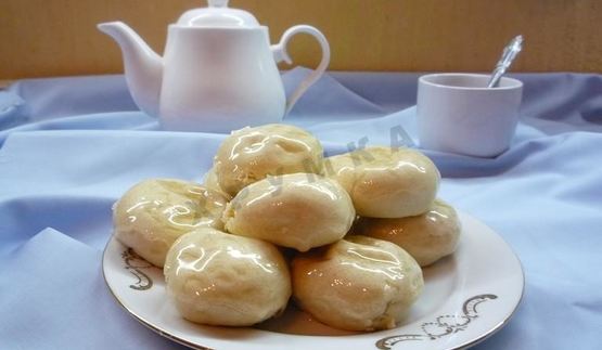 мятные пряники с глазурью