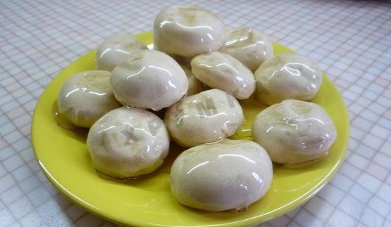 мятные пряники с глазурью