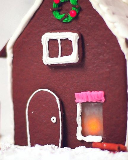 Рецепт новогоднего пряничного домика