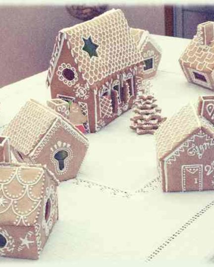 Рецепт пряничной деревушки