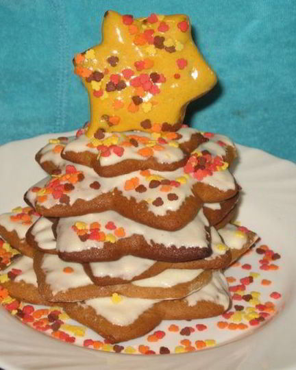 Рецепт пряничной новогодней елочки и не только