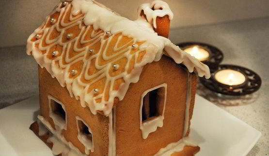 пряничный медовый домик