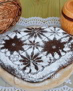 Пряник шоколадный с вареньем