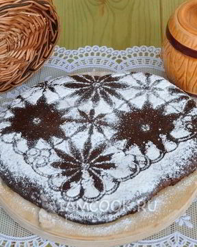 Пряник шоколадный с вареньем