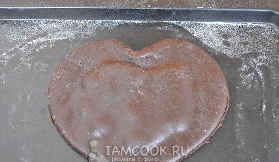 пряник шоколадный с вареньем