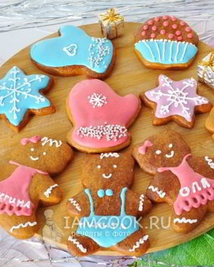 Пряники на жженом сахаре