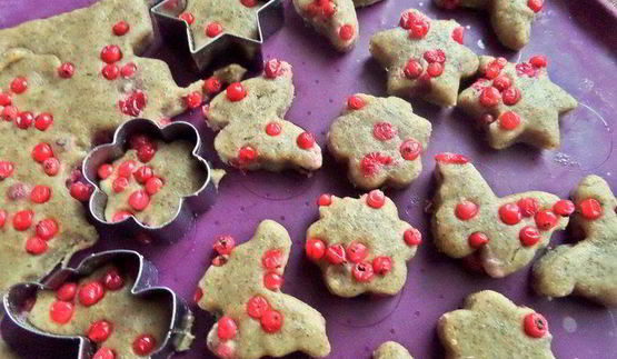 пряники с брусникой на цельнозерновой муке