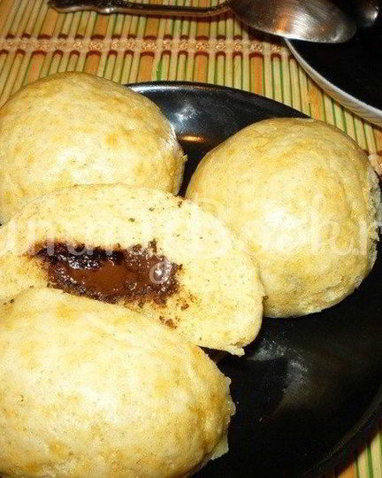 Рецепт пряников с шоколадной начинкой на пару из мультиварки