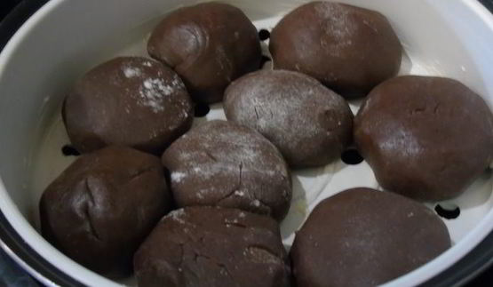 шоколадные пряники на пару