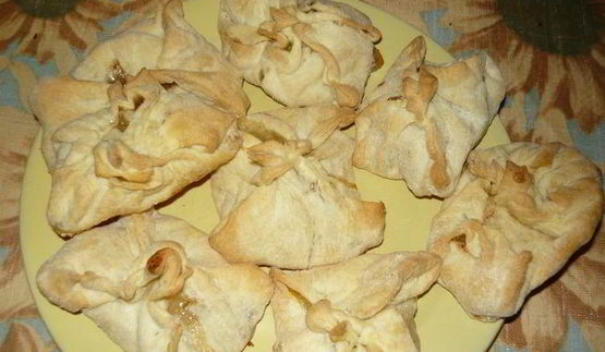 пряные слойки с ананасом