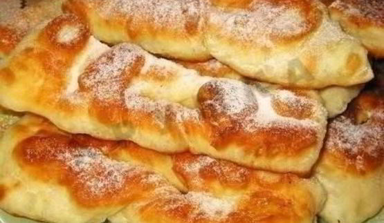 пышный хворост на кефире