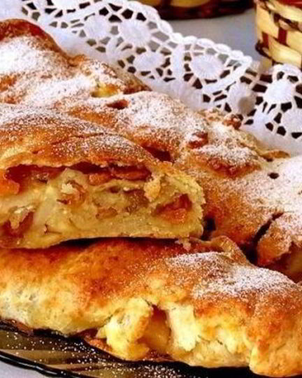 Рецепт рулетиков из творожного теста