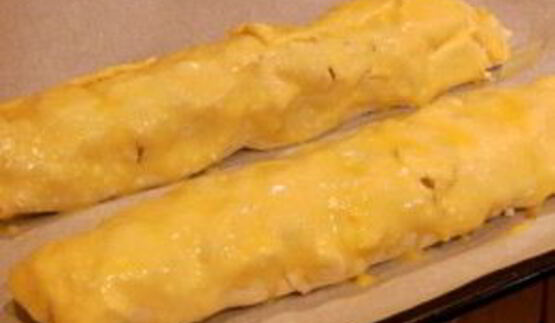 рулетики из творожного теста