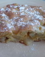 Ананасово-яблочная шарлотка