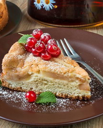 Рецепт классической яблочной шарлотки