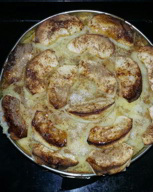 Ленивая шарлотка