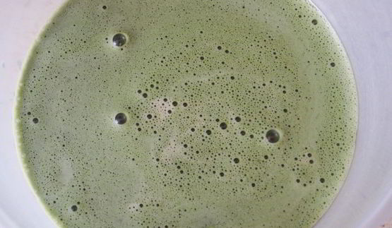 мятная шарлотка