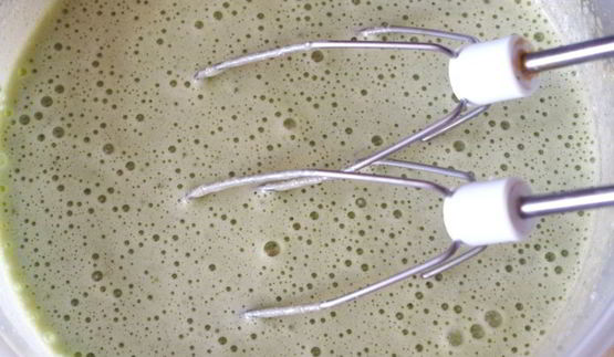 мятная шарлотка