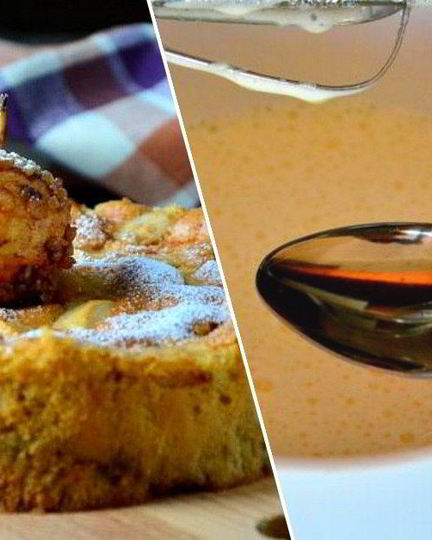 Рецепт пьяной шарлотки