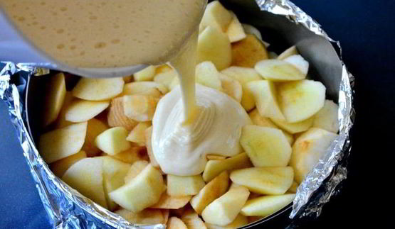 пьяная шарлотка