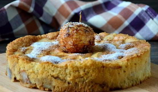 пьяная шарлотка