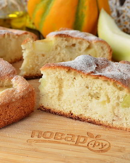 Рецепт шарлотки с дыней сладкий сон