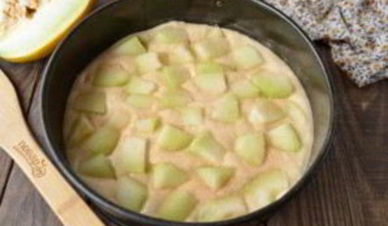 шарлотка с дыней сладкий сон