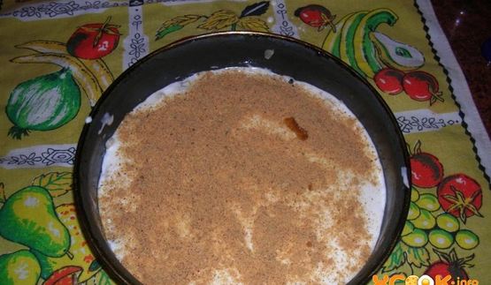 шарлотка с капустой