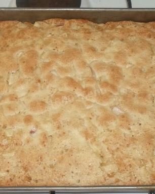 Шарлотка с шоколадным кремом