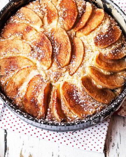 Рецепт шарлотки с творогом