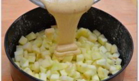 шарлотка с яблоками без разрыхлителя