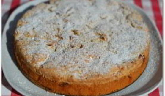 шарлотка с яблоками без разрыхлителя