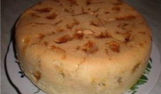 шарлотка с яблоками в скороварке