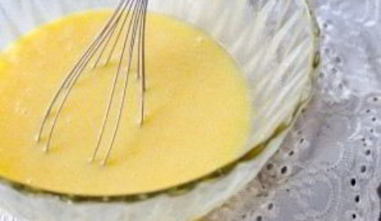 шарлотка со сгущенкой