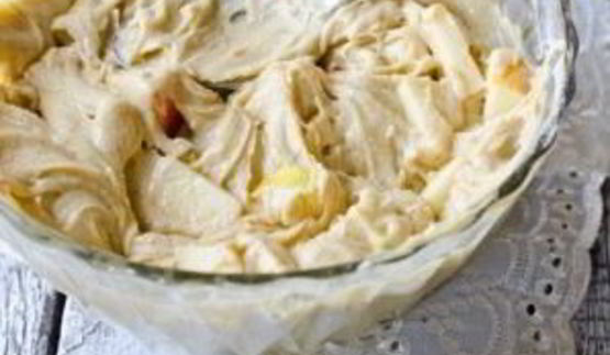 шарлотка со сгущенкой