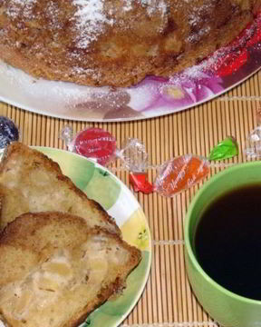 Шарлотка в аэрогриле