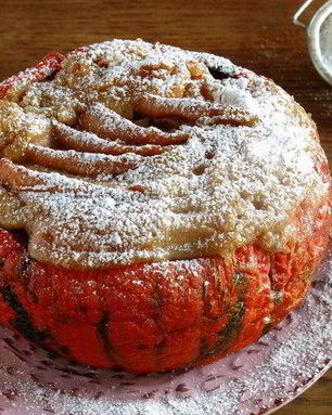 Шарлотка в тыкве