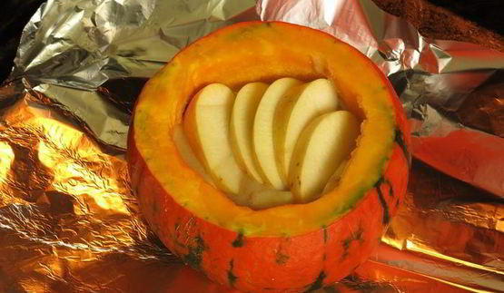 шарлотка в тыкве