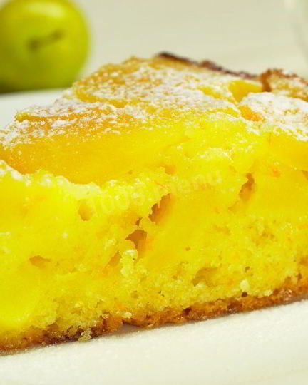 Рецепт яблочной шарлотки с цедрой