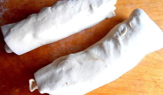 банановый штрудель в мармеладной карамели